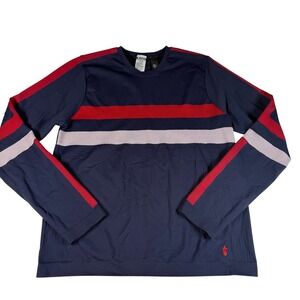 Cotopaxi Denali Ink Stripe‎ Seamless Base Layer Womens XL Navy XL Hiking Nature